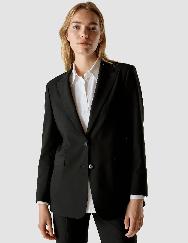 stylish lightweight coatEssential Blazer Black