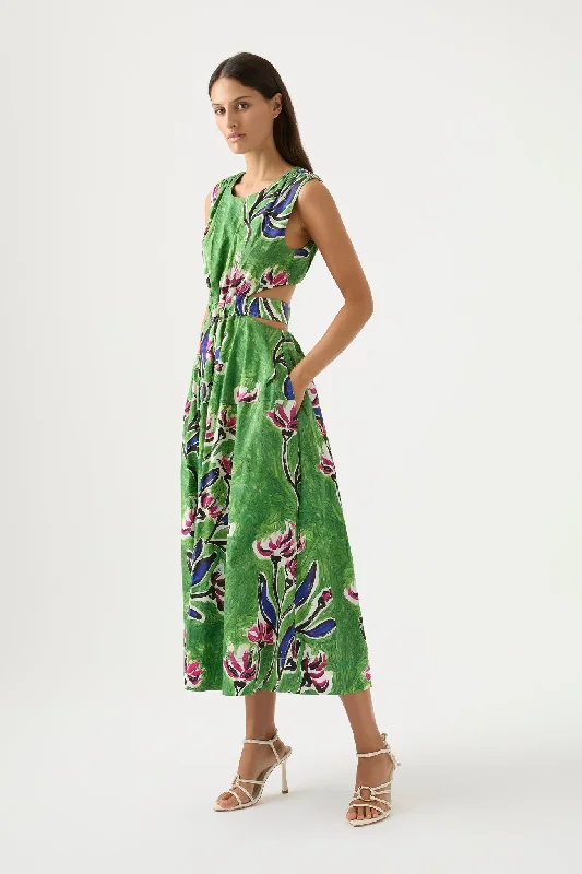 shift dressZorina Tie Midi Dress