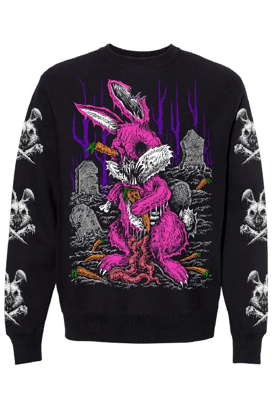 slim fit coatZombunny Sweatshirt [CREEPY COLOR VERSION]