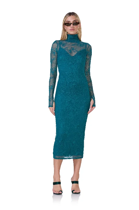 romantic dressShailene Lace Dress - Spruce