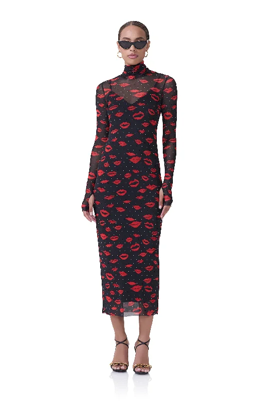 elegant maxi dressShailene Dress - Rouge Kiss