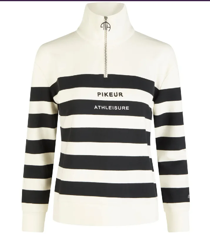 oversized puffer coatPIKEUR STRIPE LADIES SWEATER