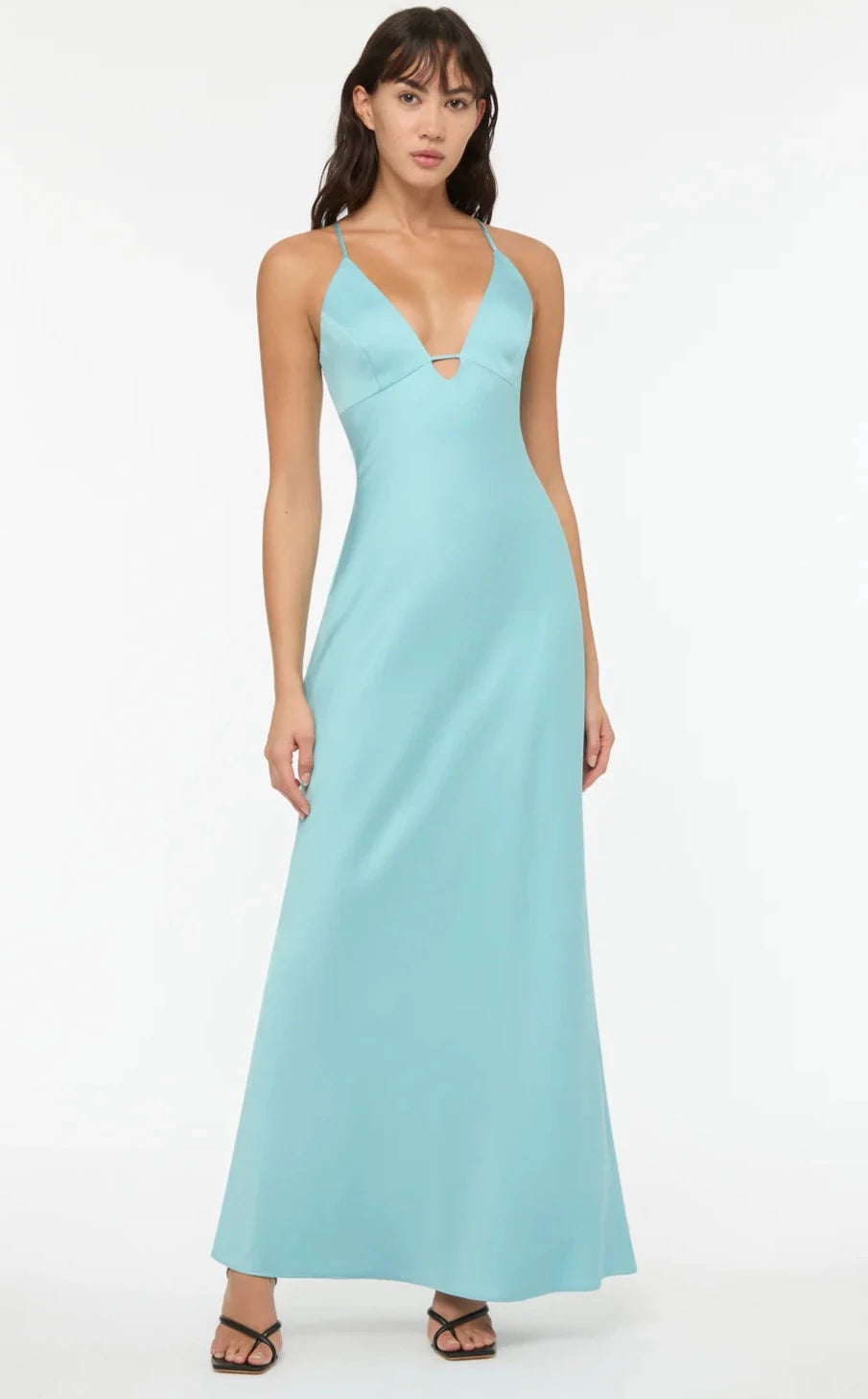 casual summer dressTime to Shine Slip Dress (Sky Blue)