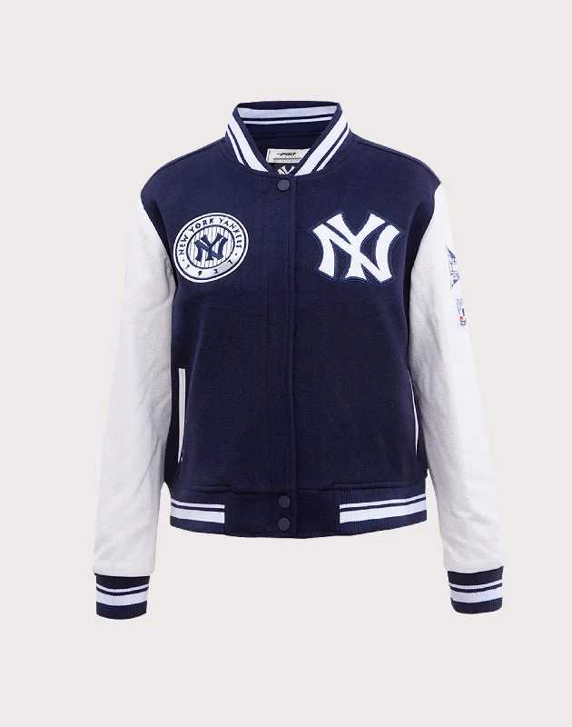 urban casual coatPro Standard New York Yankees Retro Classic Rib Wool Varsity Jacket