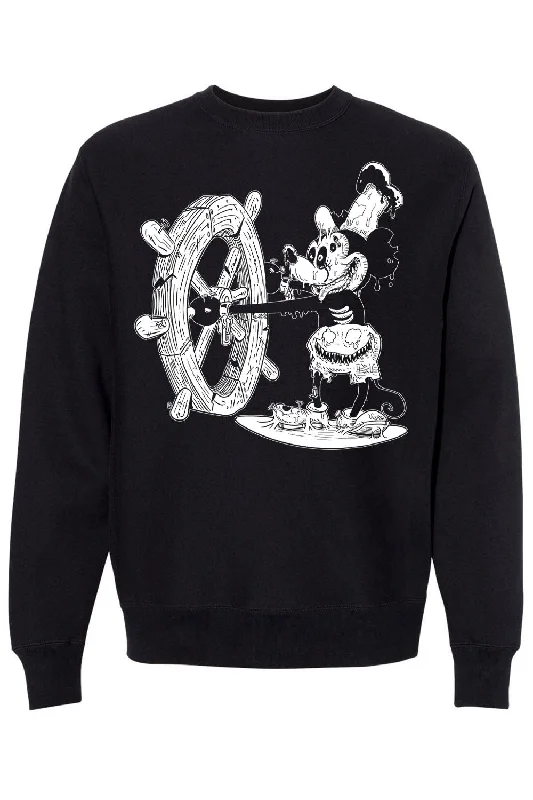 lightweight outerwearSteamboat Willie Mickey Zombie Sweatshirt