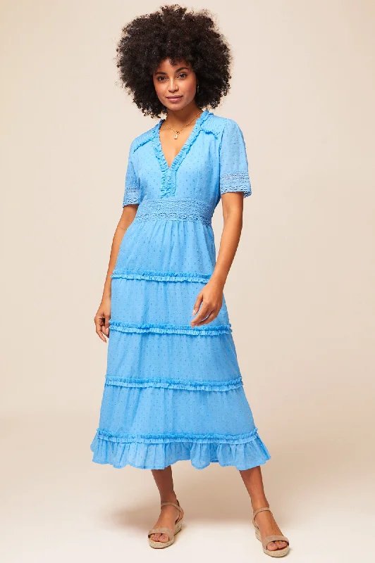 luxury dressViola Dress | Marina Blue