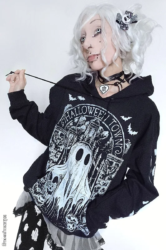 cozy fleece coatHalloween Town Ghostie Hoodie