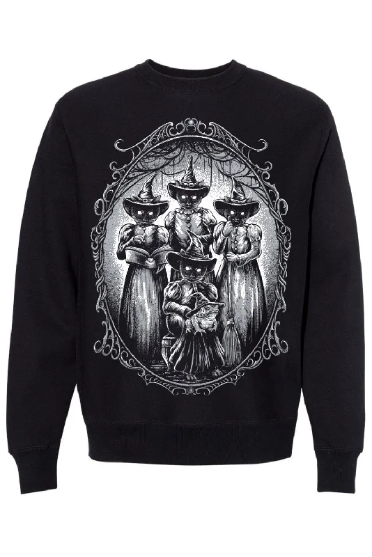 retro coatBlack Cat Coven Sweatshirt