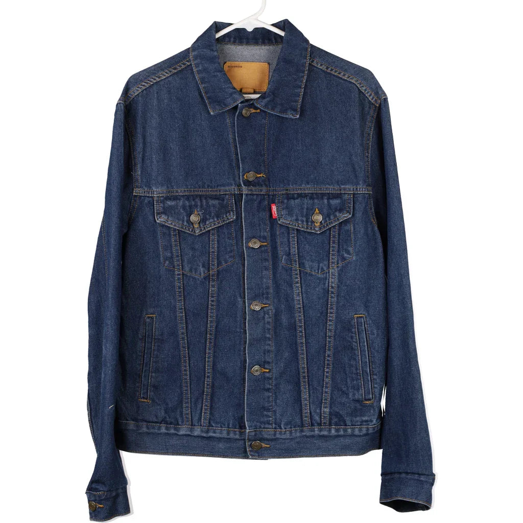 high-fashion coatDongsin Denim Jacket - Medium Blue Cotton