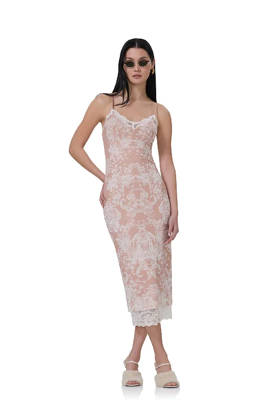 relaxed fit dressNissa Dress - Almond Lace