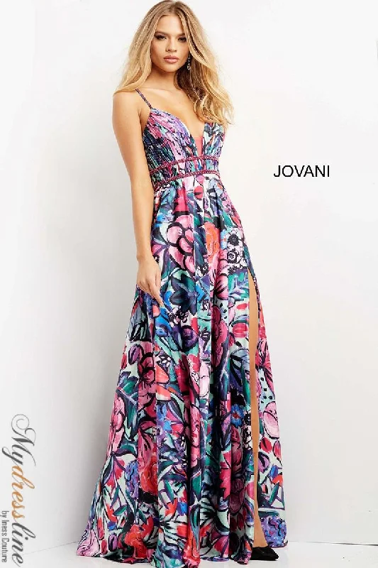 bohemian dressJovani 08593