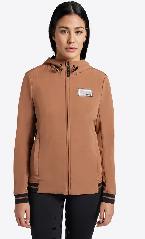 premium coatRG LADIES SOFTSHELL HOODED JACKET