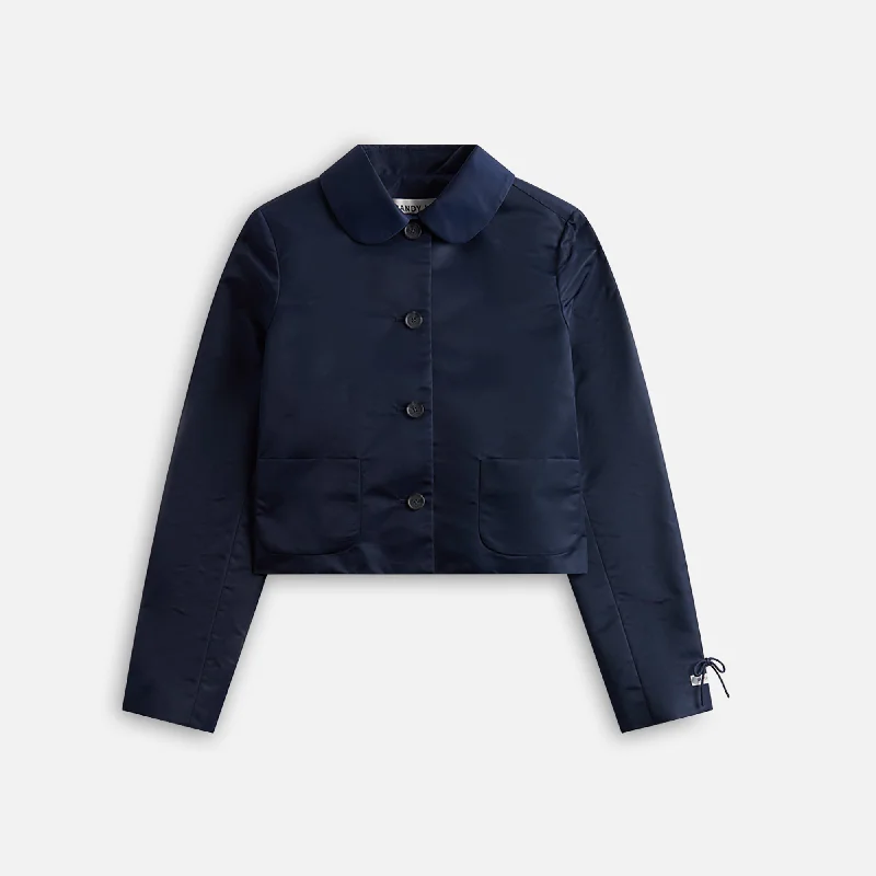 sporty outerwearSandy Liang Shelby Jacket - Navy