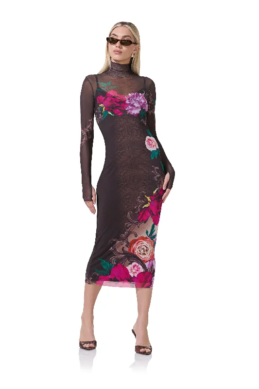 tiered dressShailene Dress - Snake Floral