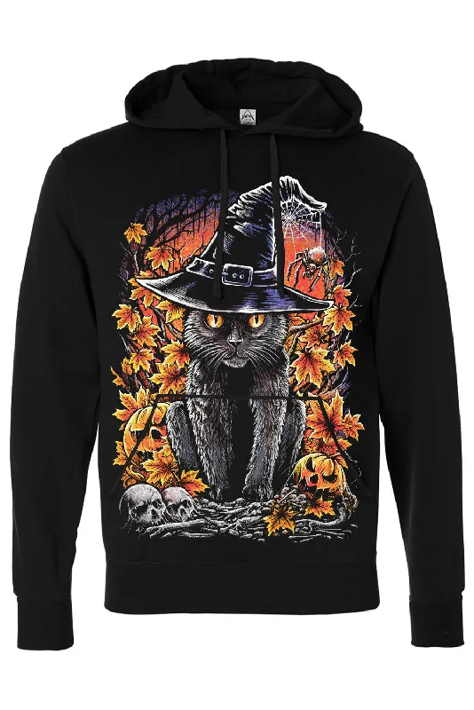 cold weather coatWitch's Familiar Hoodie [Zipper or Pullover]