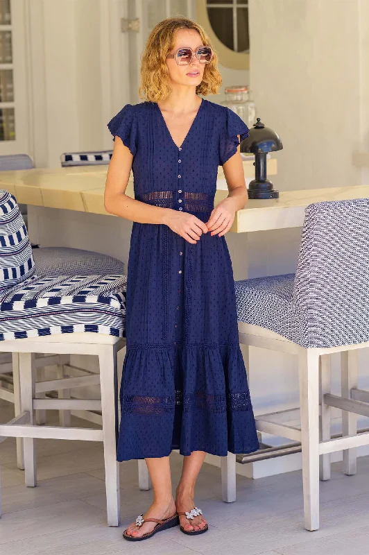 vintage dressNyla Beach Kaftan | Navy