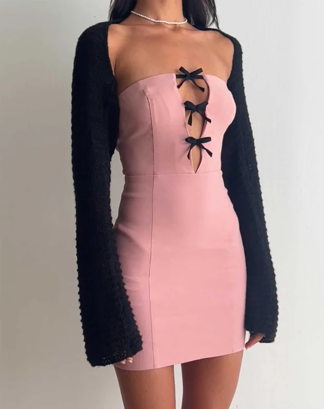 fitted cocktail dressNovara Mini Dress in Pink