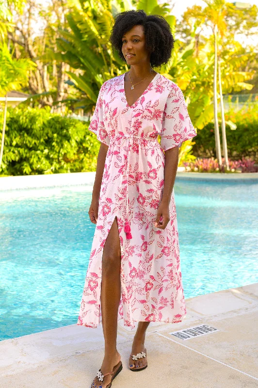 sophisticated dressAmelia Kaftan | Waterlily Pink