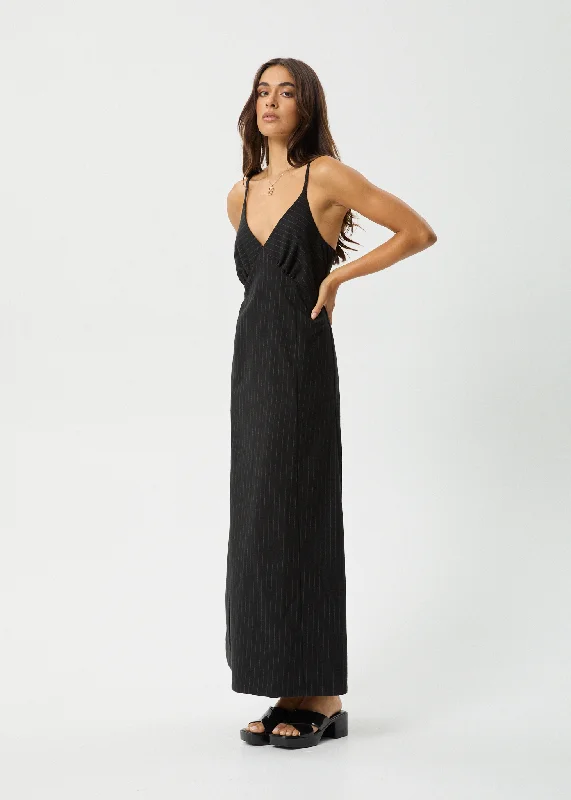 casual knit dressAFENDS Womens Business - Maxi Dress - Black