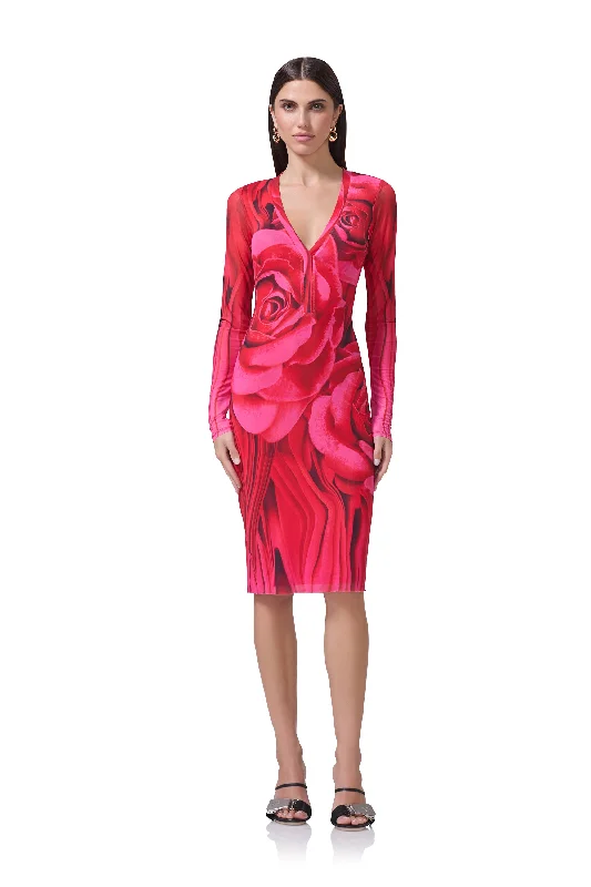 pleated dressDiane Dress - Organic Rose