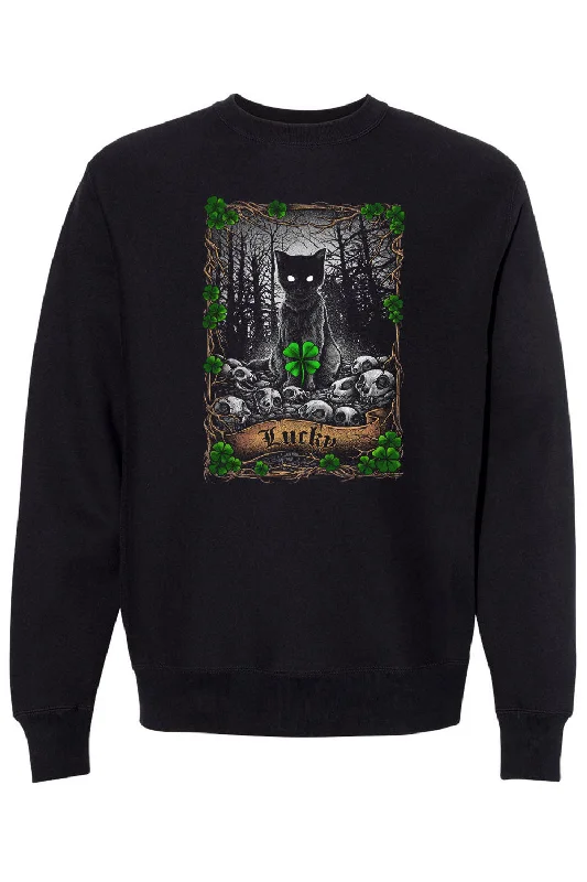 casual coatLucky Cat Tarot Sweatshirt