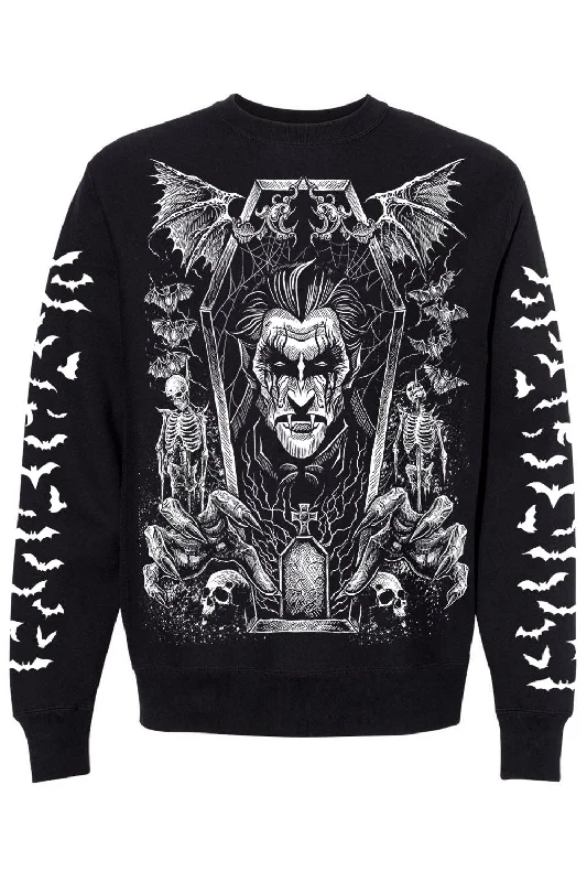 trendy casual outerwearCount Dracula Sweatshirt