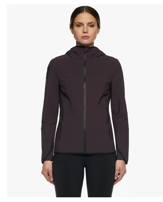 classic zip-up coatCAVALLERIA TOSCANA RIDE FAST HOODED LADIES JACKET