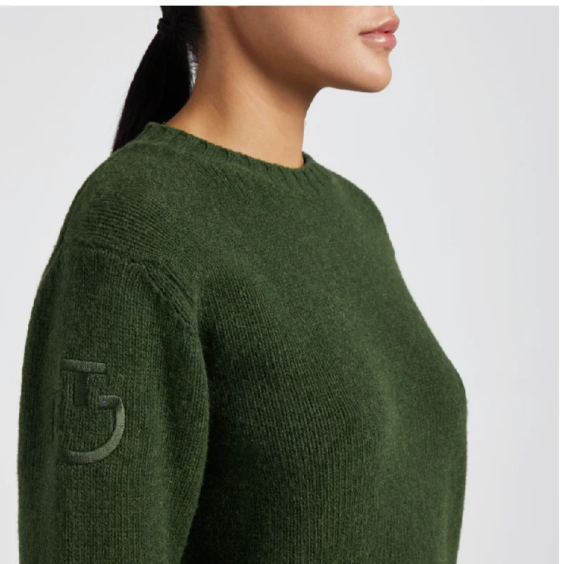 relaxed fit coatCAVALLERIA TOSCANA CREW NECK LADIES SWEATER