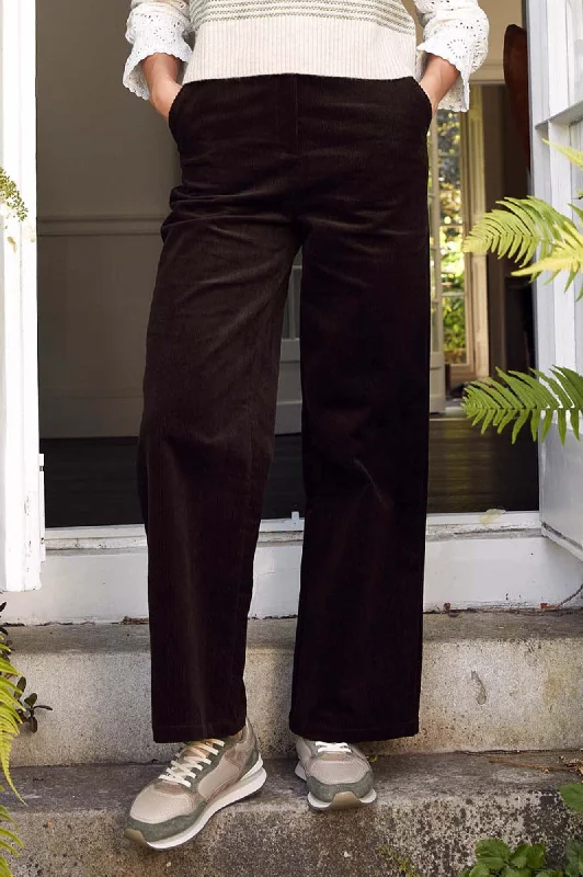 bohemian dressBrooke Stretch Corduroy Trouser | Chocolate