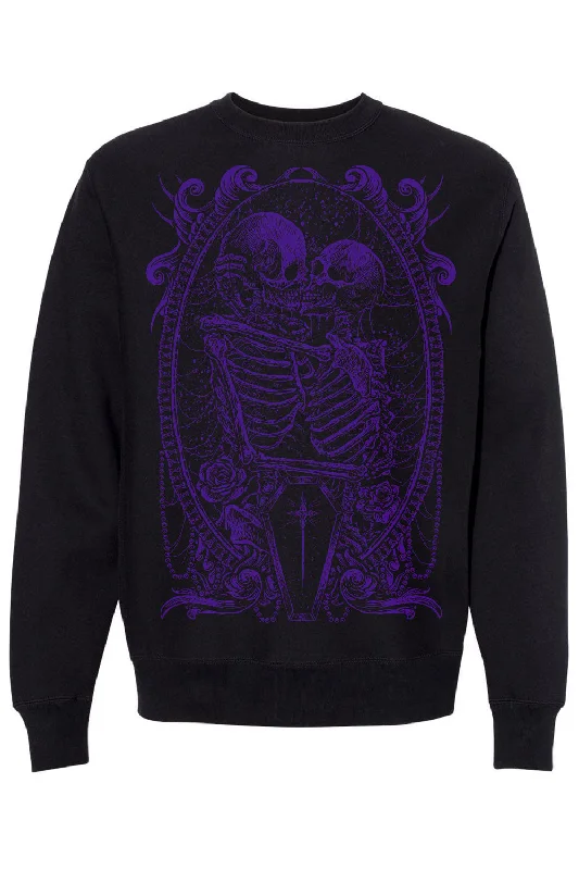 classic jacketTil Death Do Us Part Sweatshirt [PURPLE]