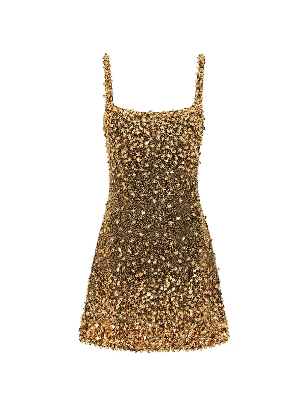 layered dressMidas Mini Dress Gold