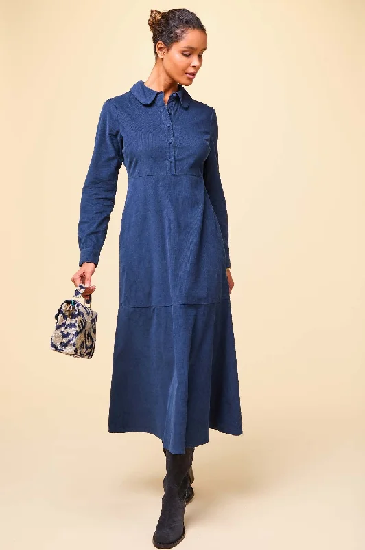 romantic dressMarissa Corduroy Dress | Navy