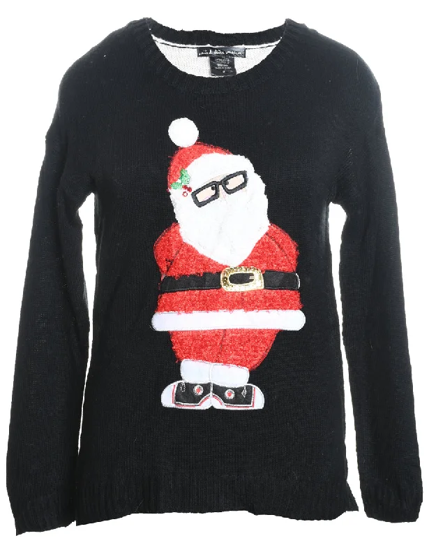 fitted coatSanta Claus Christmas Jumper - M