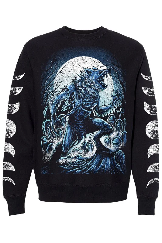 vintage coatBlue Blood Werewolf Sweatshirt