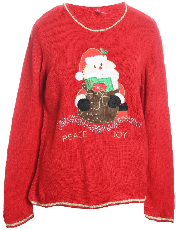 casual coatSanta Claus Christmas Jumper - M