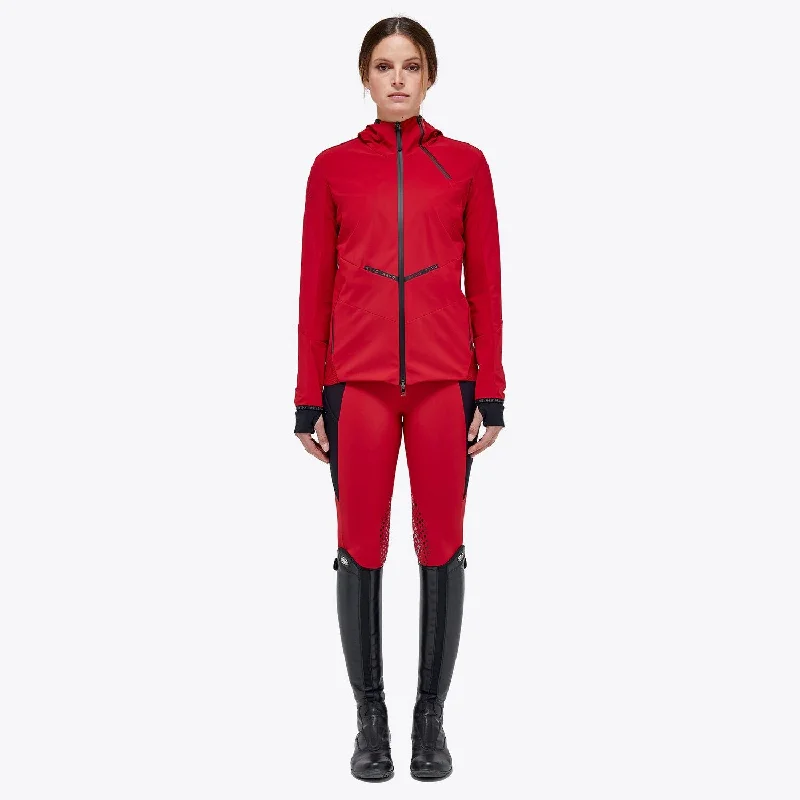 modern outerwearCAVALLERIA TOSCANA REVO RED LABEL JERSEY SOFTSHELL LADIES JACKET