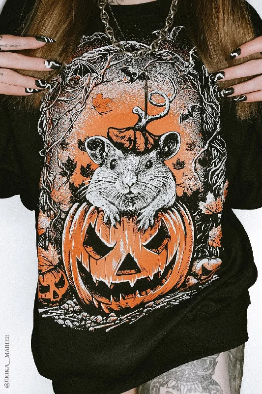 slim fit coatHalloween Rat Sweatshirt